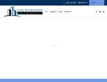 Tablet Screenshot of costsegauthority.com